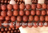 CAA5104 15.5 inches 16mm round red agate gemstone beads