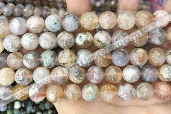 CAA5252 15.5 inches 10mm round sakura agate beads wholesale