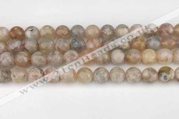 CAA5283 15.5 inches 12mm round sakura agate gemstone beads