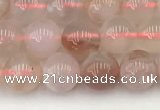 CAA5285 15.5 inches 6mm round natural sakura agate beads