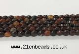 CAA5360 15.5 inches 8*12mm twisted rice agate gemstone beads