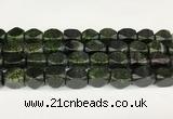 CAA5377 15.5 inches 10*12mm - 11*16mm faceted nuggets agate beads