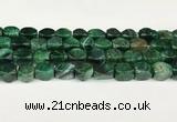 CAA5378 15.5 inches 10*12mm - 11*16mm faceted nuggets agate beads