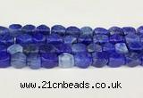 CAA5379 15.5 inches 10*12mm - 11*16mm faceted nuggets agate beads