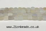 CAA5380 15.5 inches 10*12mm - 11*16mm faceted nuggets agate beads