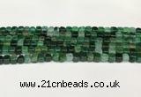 CAA5386 15.5 inches 6*7mm - 8*8mm nuggets agate gemstone beads