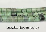 CAA5410 15.5 inches 15*15mm tube agate gemstone beads