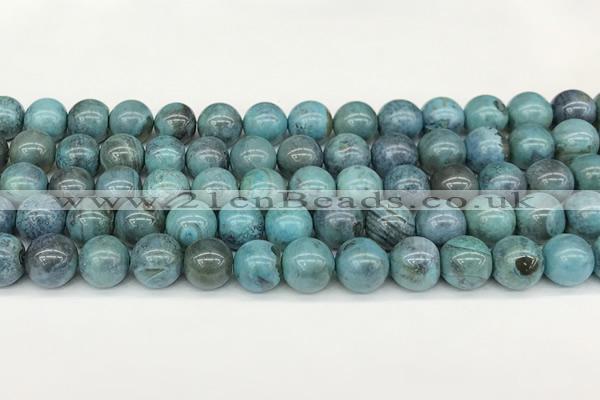 CAA5417 15.5 inches 10mm round agate gemstone beads