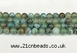 CAA5420 15.5 inches 12mm round agate gemstone beads