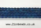 CAA5447 15.5 inches 8*12mm rice agate gemstone beads