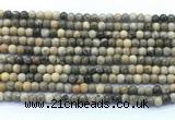 CAA6100 15.5 inches 4mm round chrysanthemum agate gemstone beads