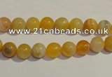 CAA87 15.5 inches 6mm round botswana agate gemstone beads