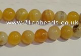 CAA89 15.5 inches 10mm round botswana agate gemstone beads