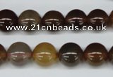 CAA892 15.5 inches 12mm round agate gemstone beads wholesale