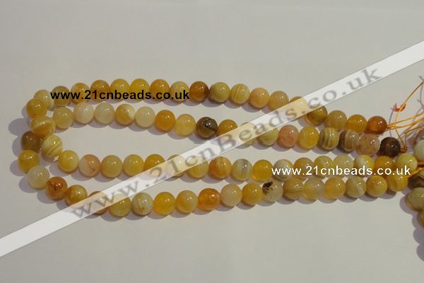 CAA91 15.5 inches 14mm round botswana agate gemstone beads