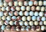 CAB1014 15 inches 10mm round blue agalmatolite beads wholesale