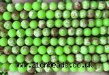 CAB1036 15 inches 6mm round agalmatolite beads wholesale