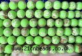 CAB1038 15 inches 10mm round blue agalmatolite beads wholesale