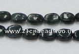 CAB126 15.5 inches 8*10mm oval moss agate gemstone beads wholesale