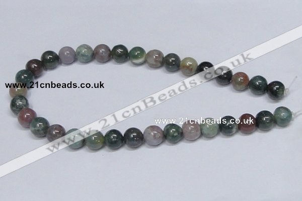 CAB434 15.5 inches 12mm round indian agate gemstone beads wholesale