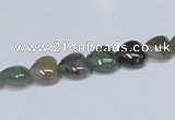 CAB452 15.5 inches 8*8mm heart indian agate gemstone beads