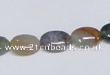 CAB457 15.5 inches 10*14mm oval indian agate gemstone beads wholesale