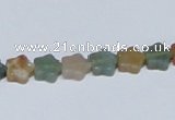 CAB458 15.5 inches 8*8mm star indian agate gemstone beads wholesale