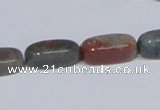 CAB473 15.5 inches 6*8*18mm cuboid indian agate gemstone beads