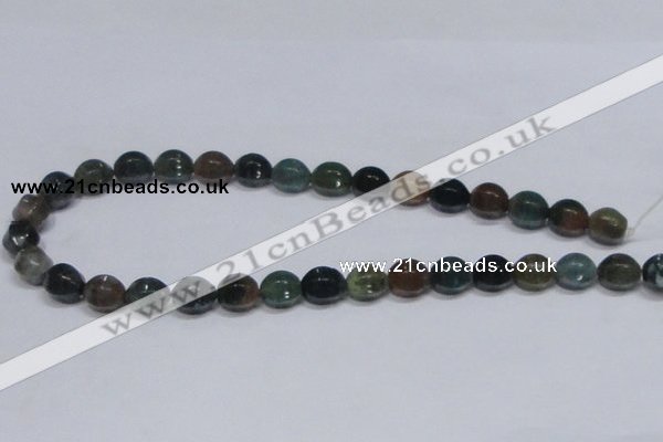 CAB474 15.5 inches 10*12mm star fruit shaped indian agate gemstone beads