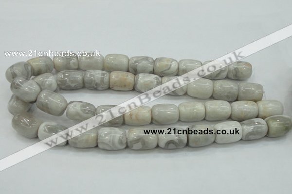 CAB904 15.5 inches 15*20mm drum natural crazy agate beads wholesale