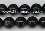 CAE06 15.5 inches 14mm round astrophyllite beads wholesale