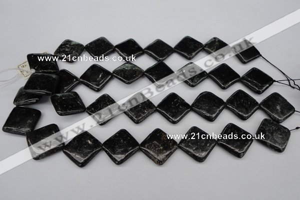 CAE104 15.5 inches 20*20mm diamond astrophyllite beads wholesale