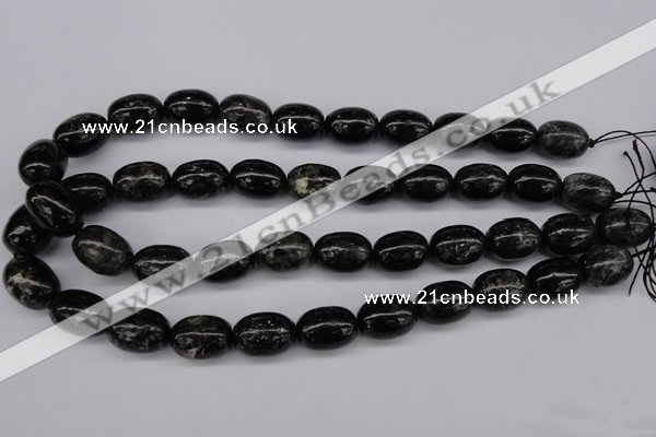 CAE17 15.5 inches 13*18mm egg-shaped astrophyllite beads wholesale