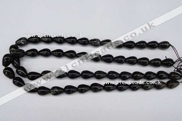 CAE21 15.5 inches 10*14mm teardrop astrophyllite beads wholesale