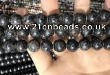 CAE308 15.5 inches 12mm round astrophyllite gemstone beads