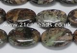 CAF125 15.5 inches 10*14mm oval Africa stone beads wholesale