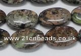 CAF126 15.5 inches 12*16mm oval Africa stone beads wholesale