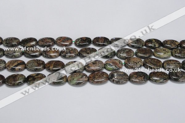 CAF126 15.5 inches 12*16mm oval Africa stone beads wholesale