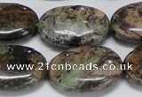 CAF129 15.5 inches 18*25mm oval Africa stone beads wholesale