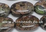 CAF130 15.5 inches 20*30mm oval Africa stone beads wholesale