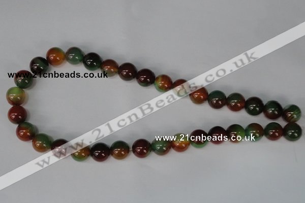 CAG1002 15.5 inches 12mm round rainbow agate beads wholesale