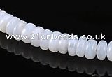 CAG138 Rondelle 3*6mm blue lace agate gemstone beads Wholesale