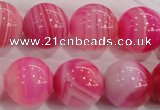 CAG140 smooth round 16mm madagascar agate stone beads Wholesale