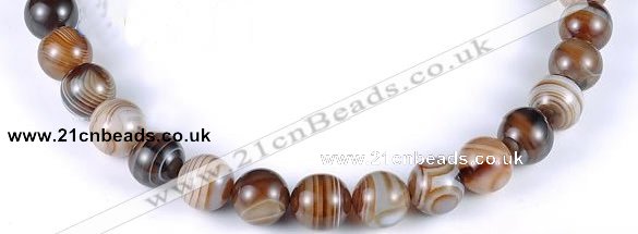 CAG143 14mm round madagascar agate gemstone beads Wholesale