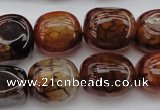 CAG1457 15.5 inches 13*18mm nuggets dragon veins agate beads