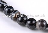 CAG147 Round 8mm madagascar agate gemstone beads Wholesale