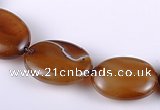 CAG154 15*20mm oval madagascar agate gemstone beads Wholesale