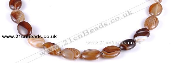 CAG161 13*18mm oval madagascar agate gemstone beads Wholesale