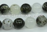 CAG1688 15.5 inches 12mm round ocean agate beads wholesale