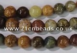 CAG1702 15.5 inches 8mm round rainbow agate beads wholesale